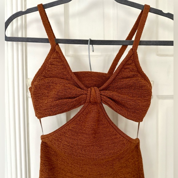 Cult Gaia Serita Dress in Amber - Picture 4 of 15